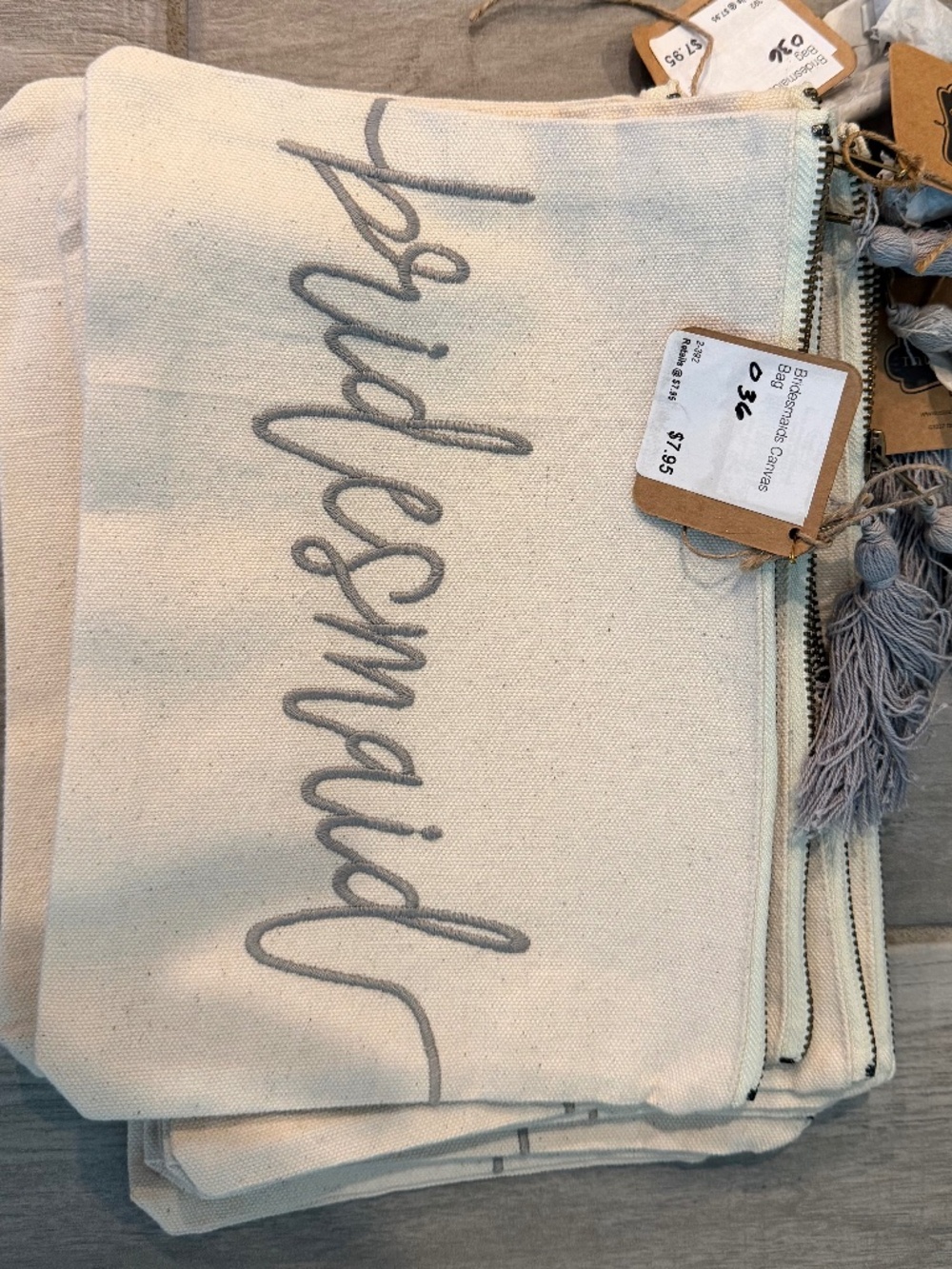 Bridesmaid bags